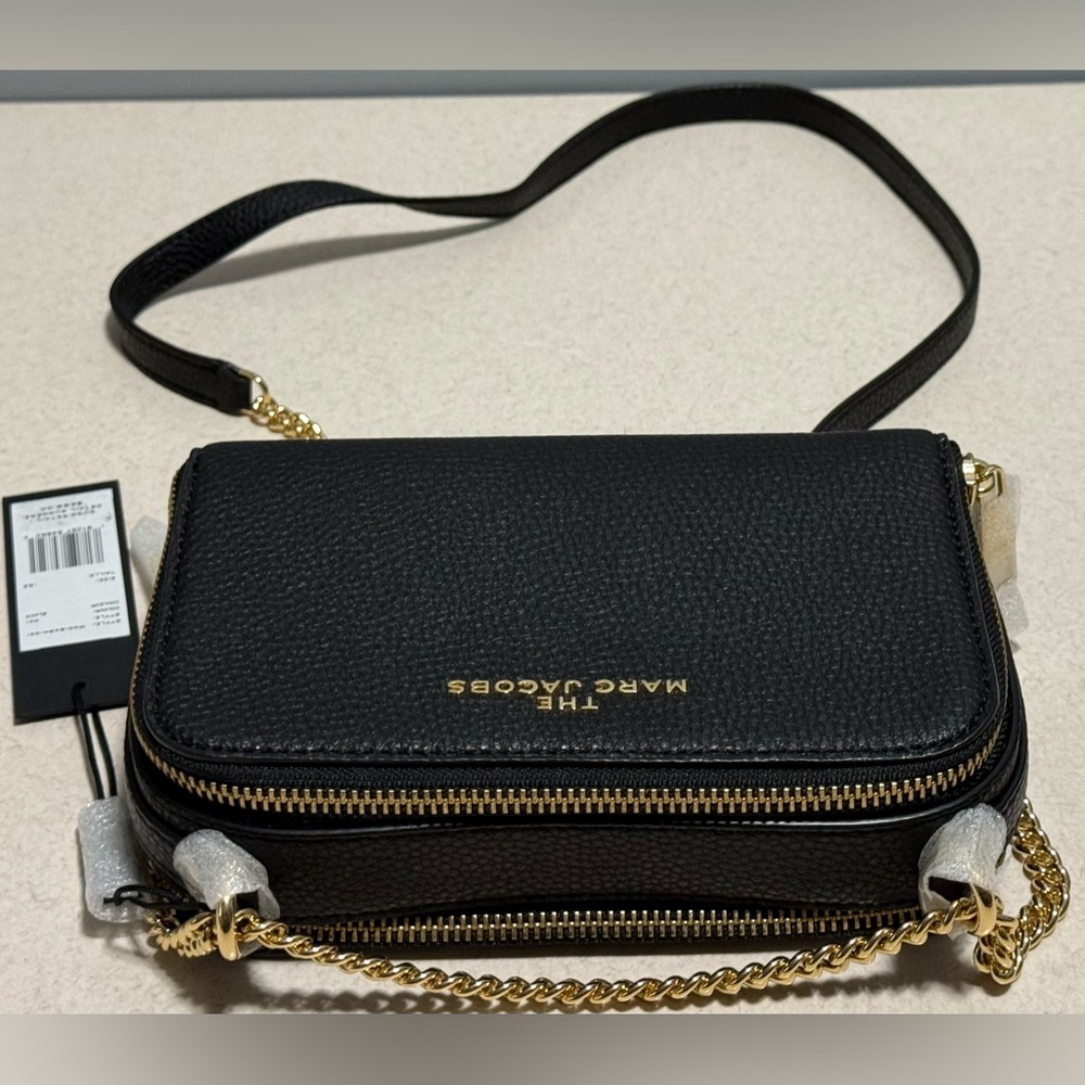 Marc Jacobs Snapshot Leather Crossbody Bag - Picture 13 of 13